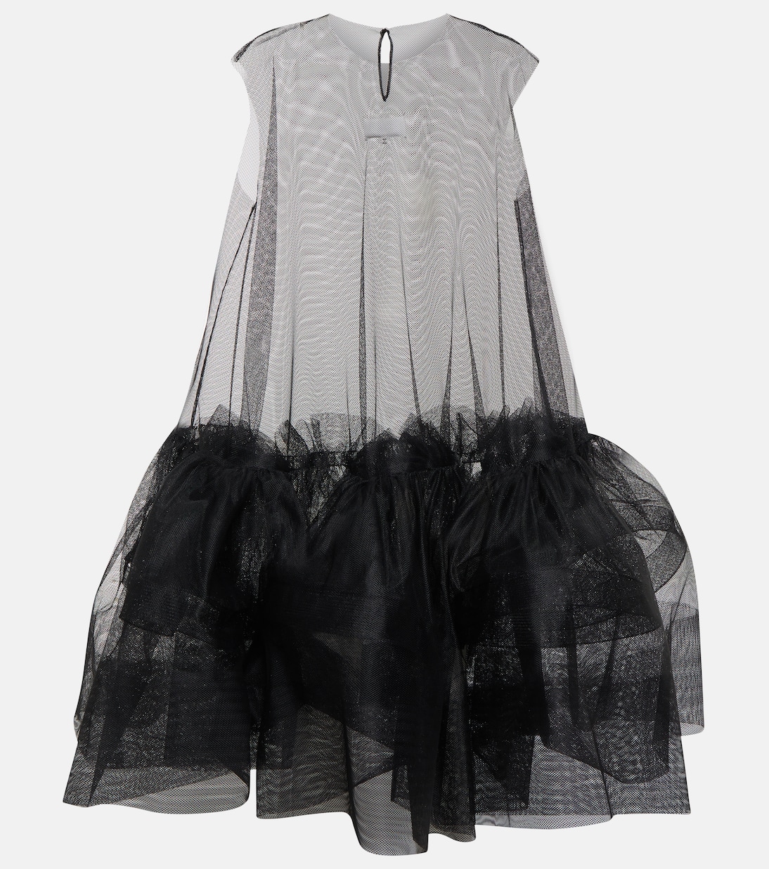 Abito midi in tulle con fiocco | Maison Margiela