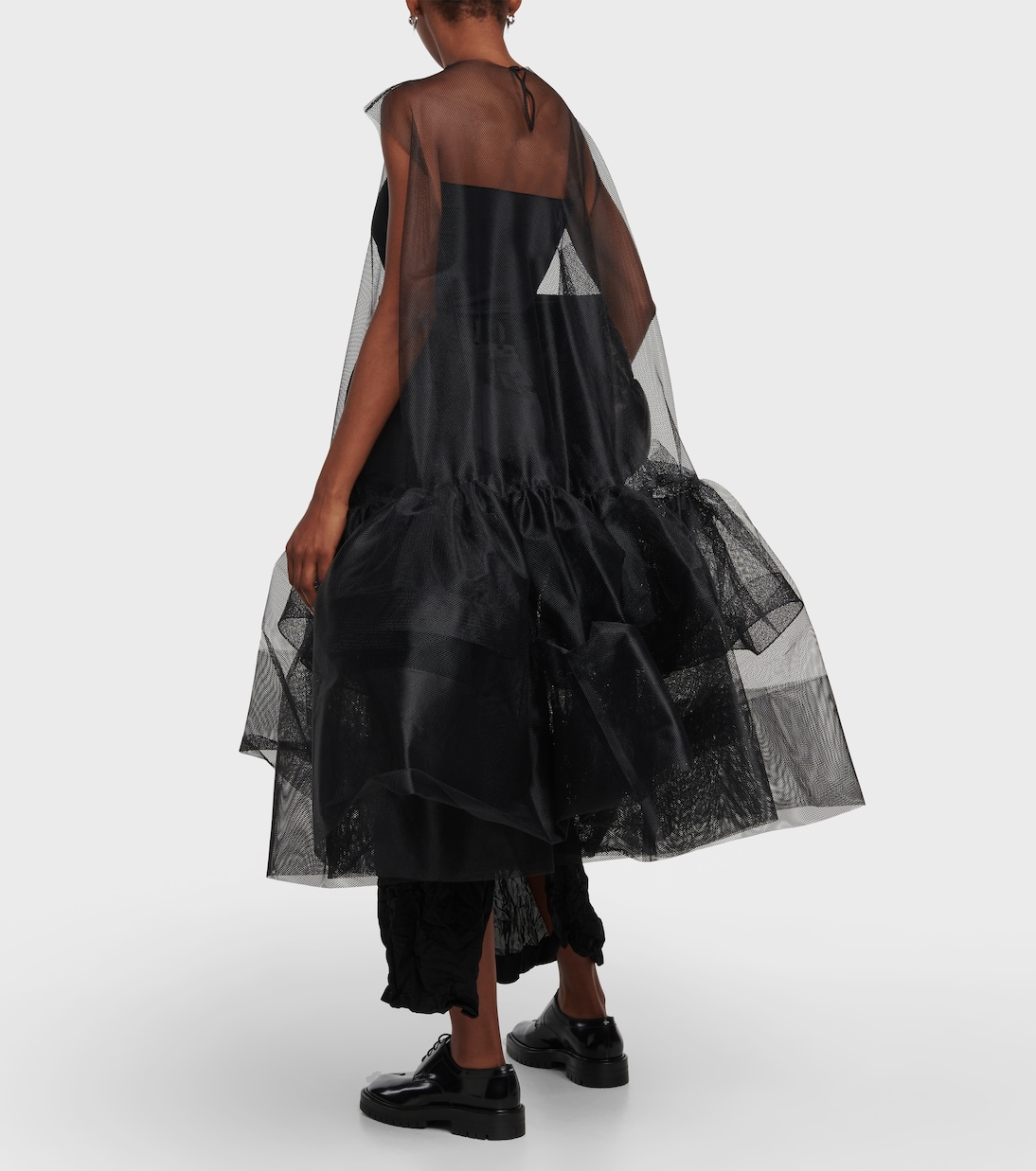 Abito midi in tulle con fiocco | Maison Margiela