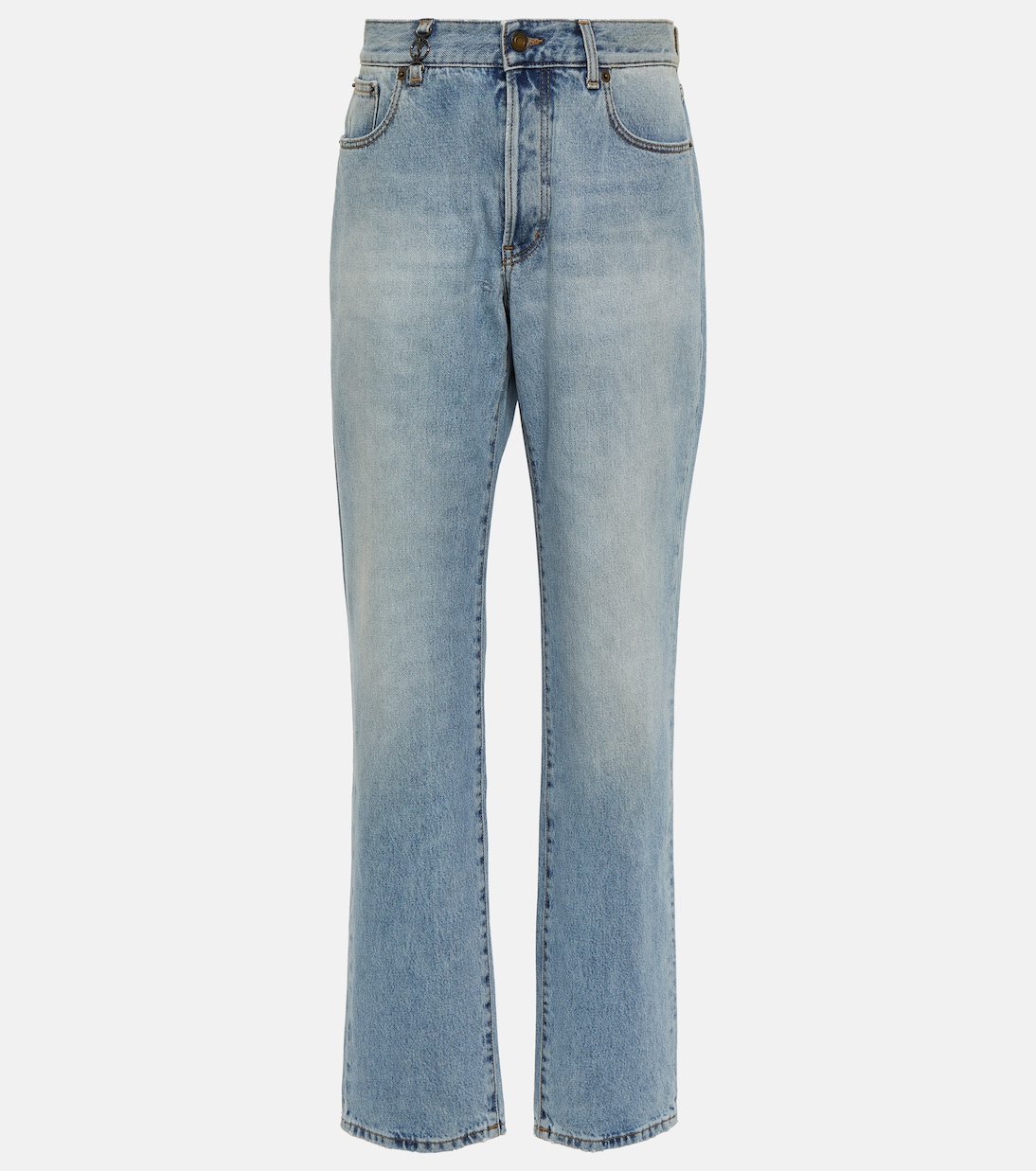 Jeans regular a vita alta | Saint Laurent