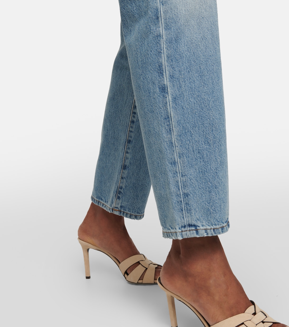 Jeans regular a vita alta | Saint Laurent