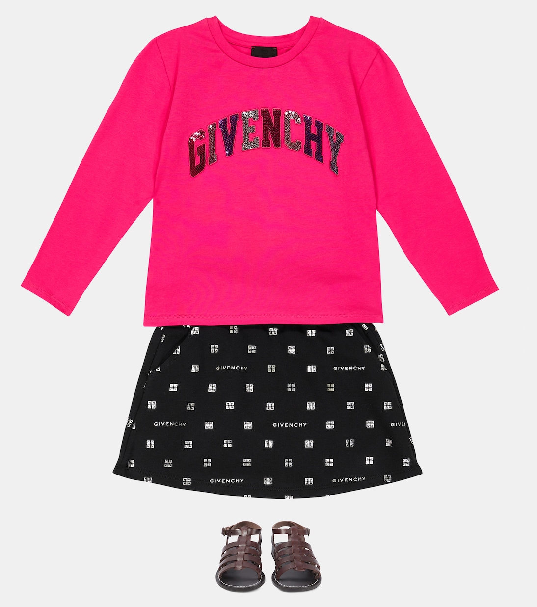 T-shirt in misto cotone | Givenchy Kids