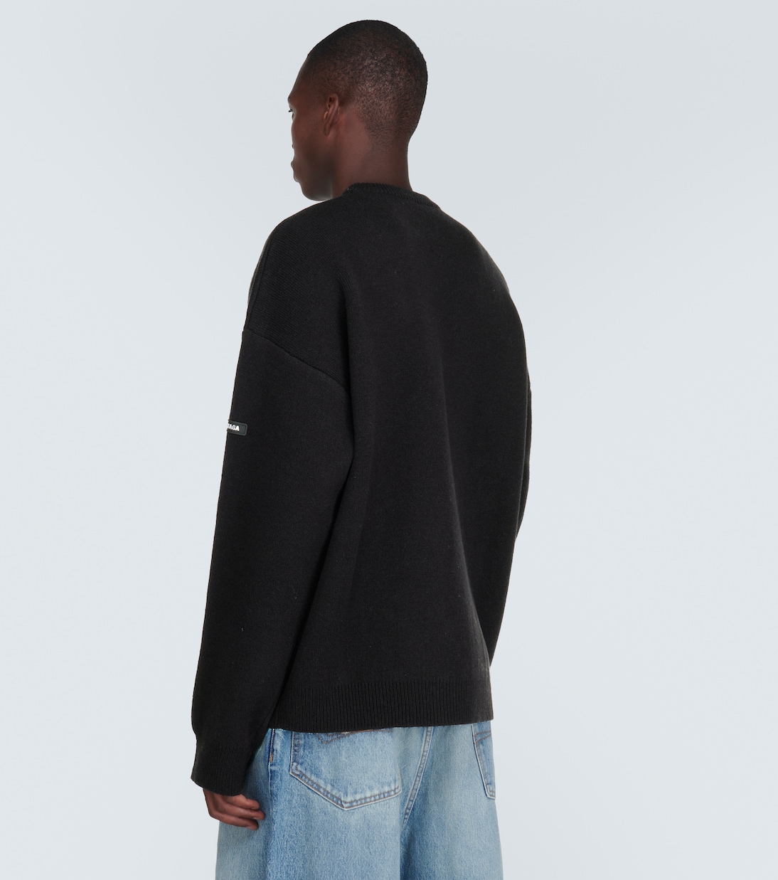 Oversize-Pullover aus Schurwolle | Balenciaga