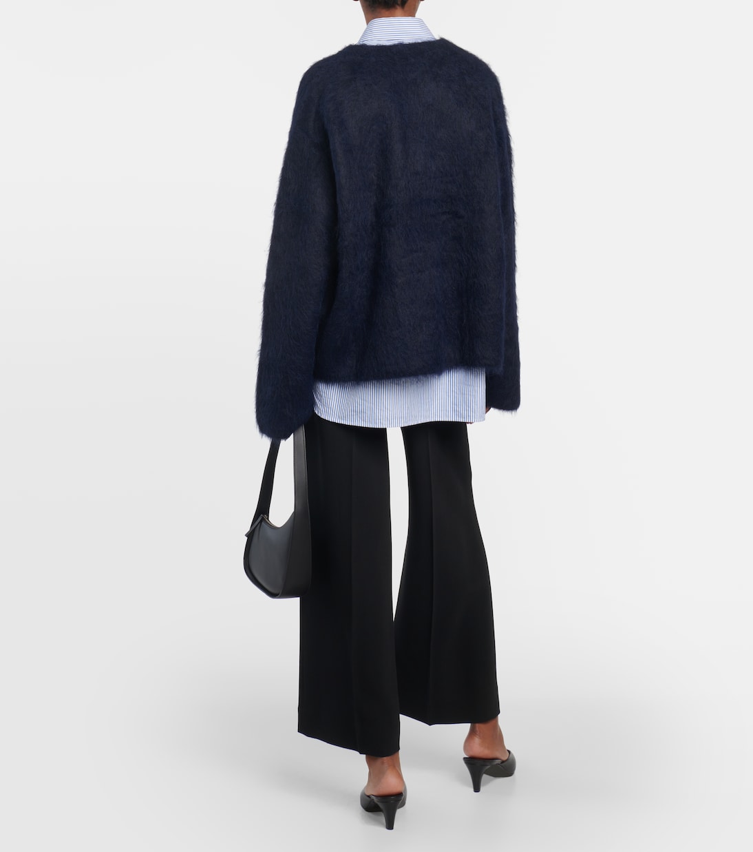 Pullover squadrato in misto alpaca | Toteme