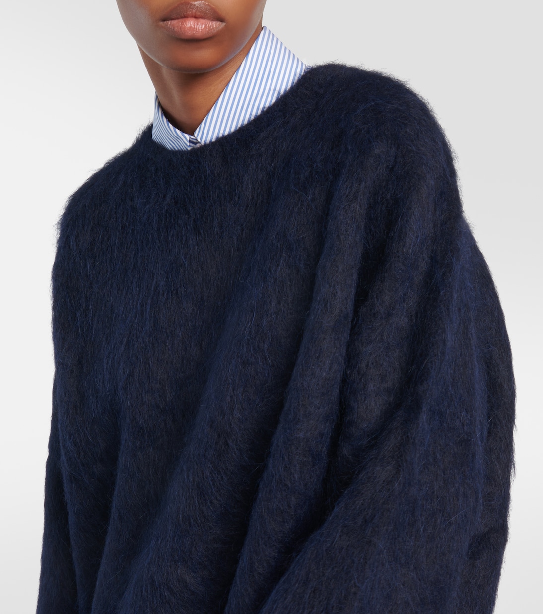 Pullover squadrato in misto alpaca | Toteme