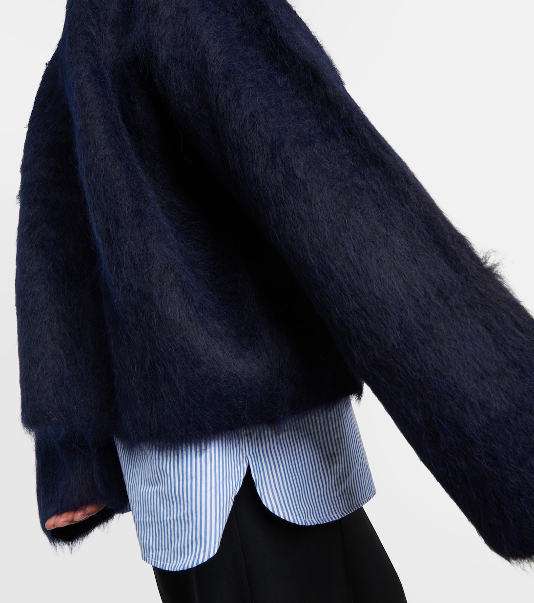 Pullover squadrato in misto alpaca | Toteme