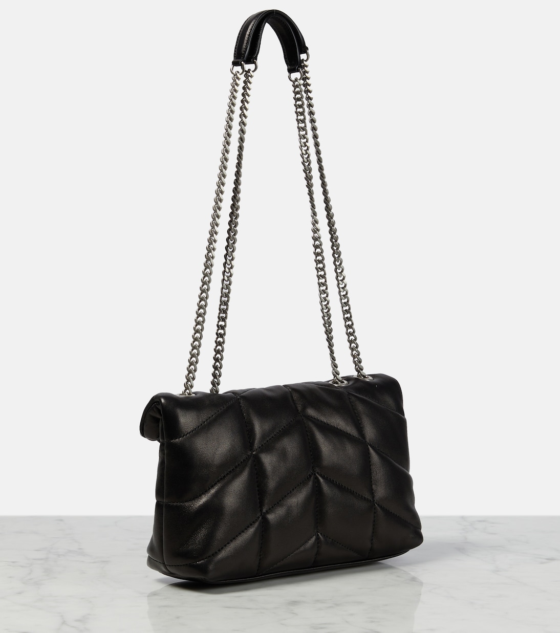 Sac Puffer Toy en cuir matelassé | Saint Laurent