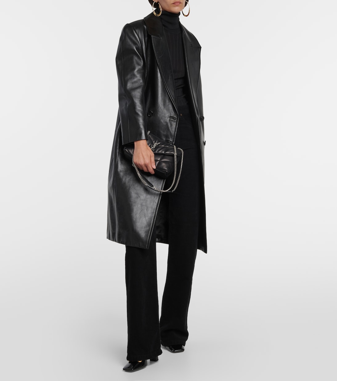 Sac Puffer Toy en cuir matelassé | Saint Laurent