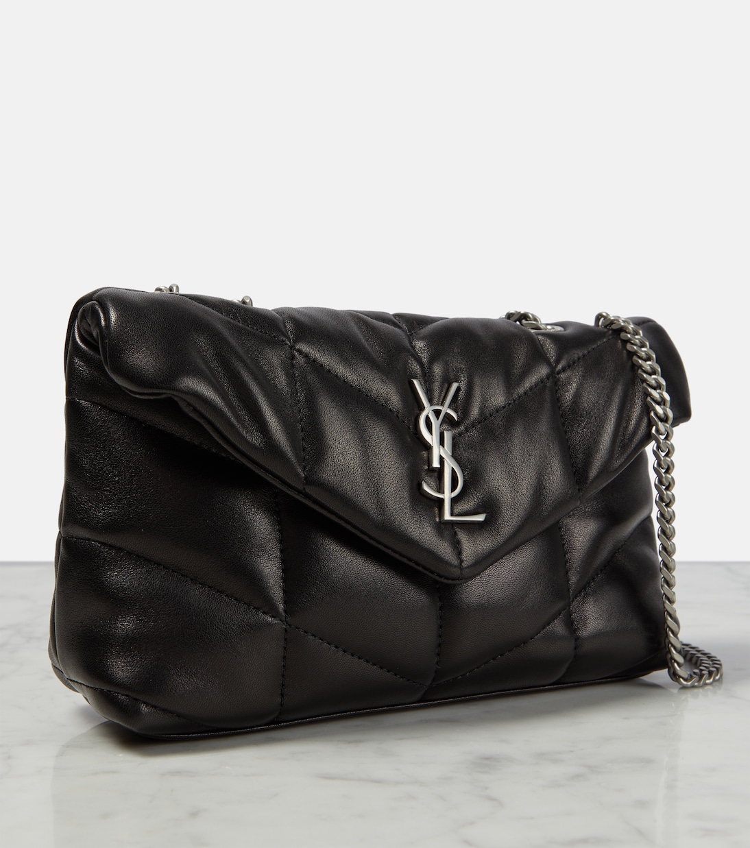 Sac Puffer Toy en cuir matelassé | Saint Laurent