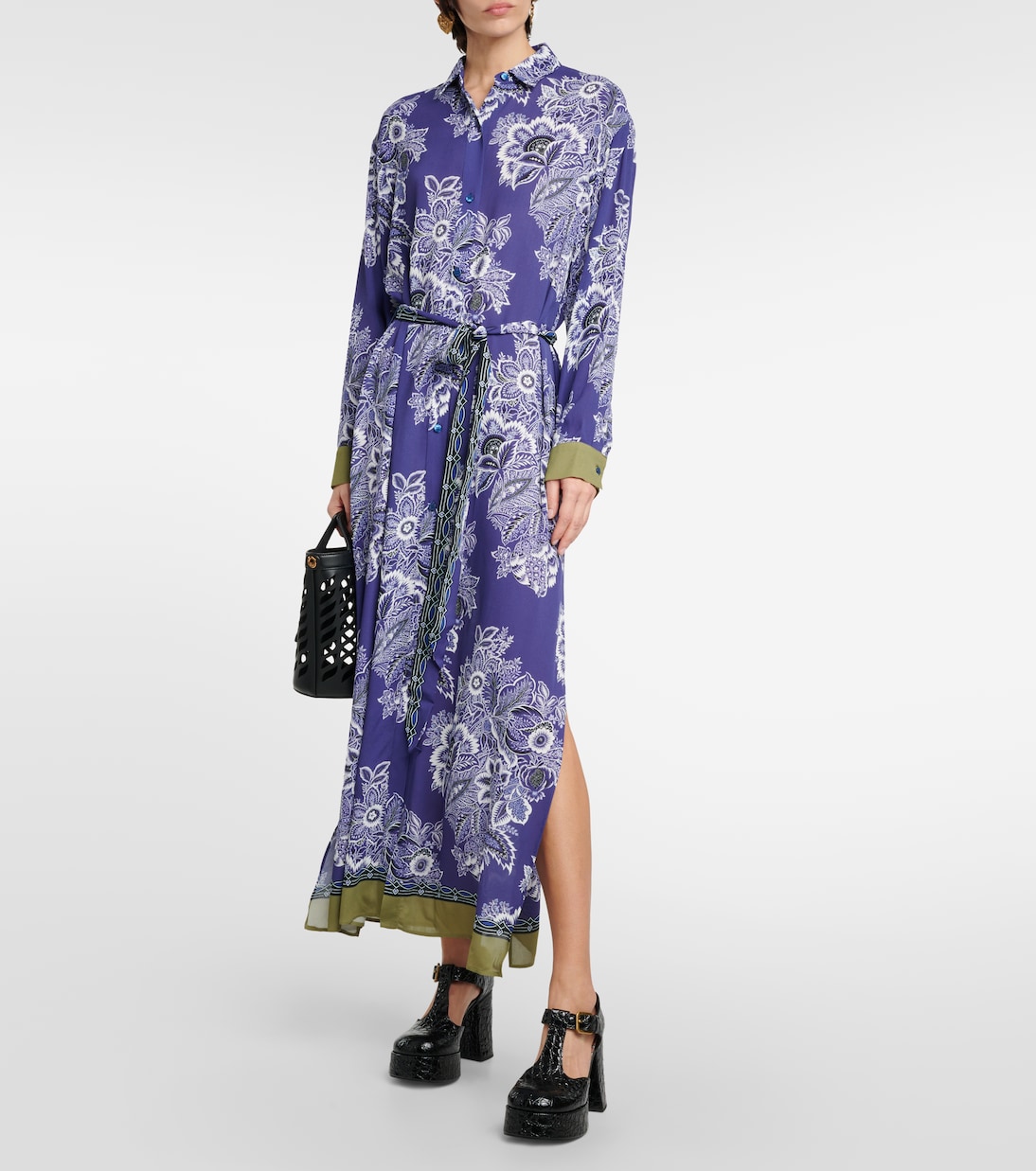 Vestido camisero midi estampado | Etro