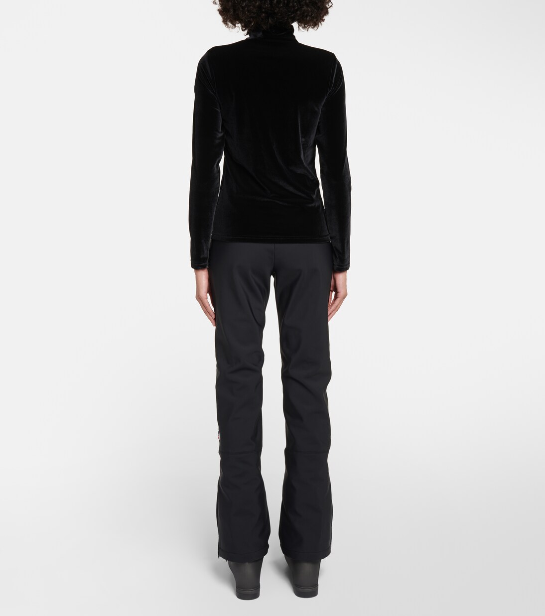 Top Gemini in velluto con mezza zip | Fusalp