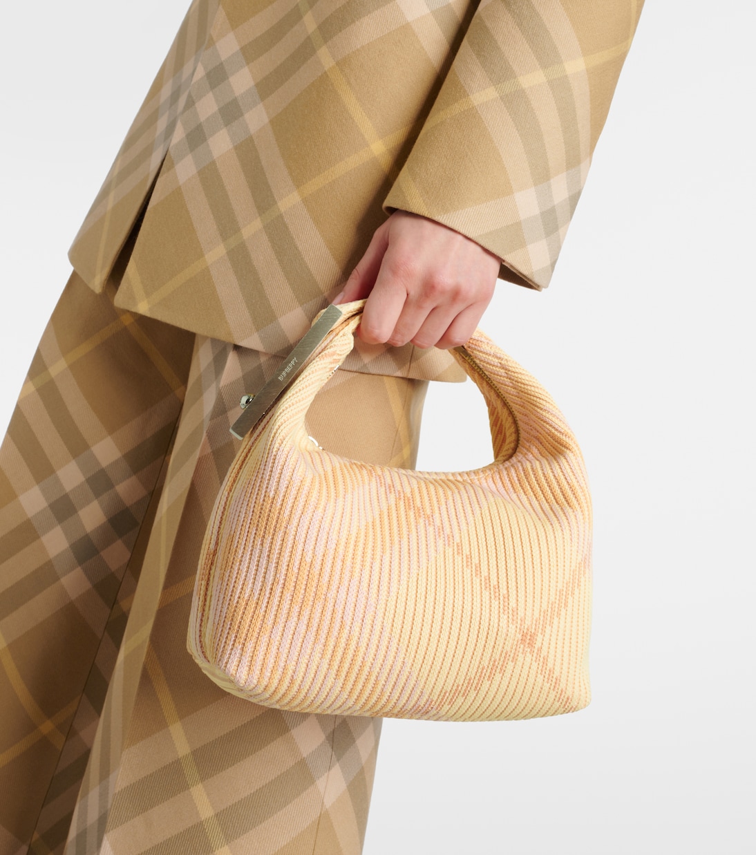 Borsa Mini in canvas Burberry Check | Burberry