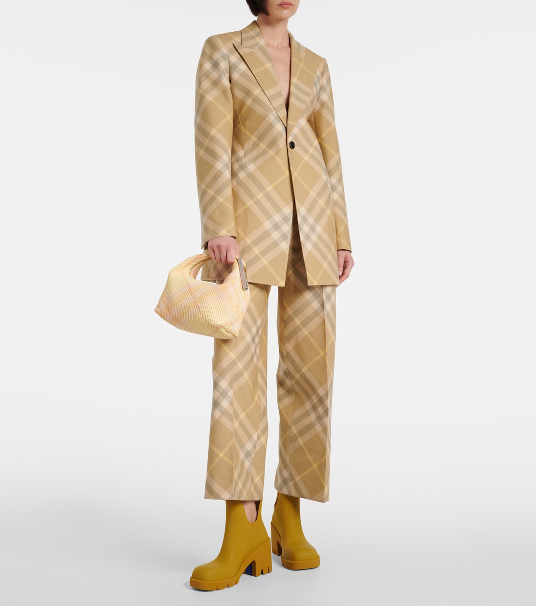 Borsa Mini in canvas Burberry Check | Burberry