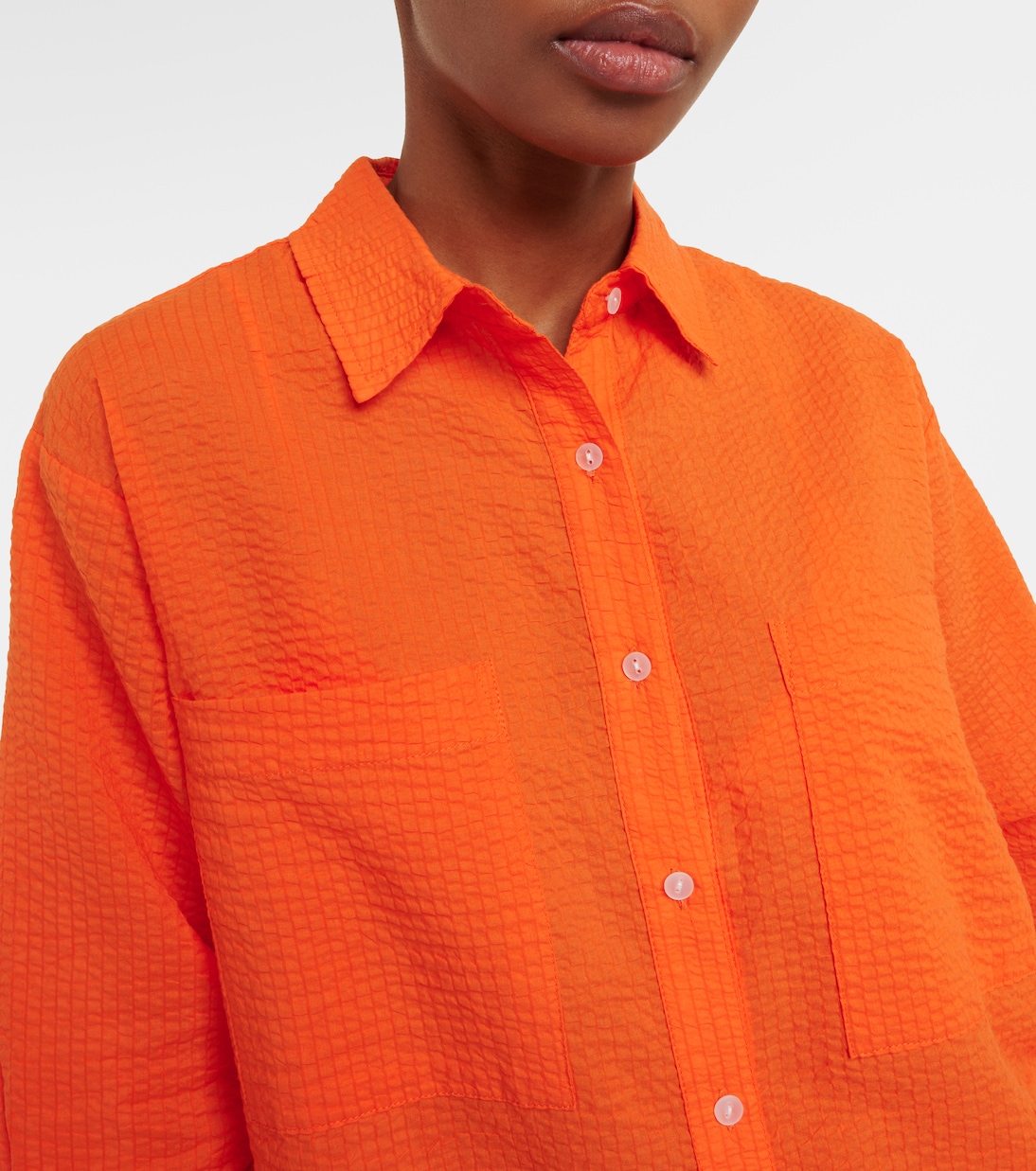 Camicia Mika in cotone trasparente | Jade Swim