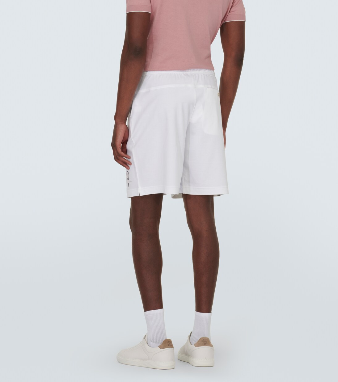 Bermudas de algodón bordadas | Brunello Cucinelli