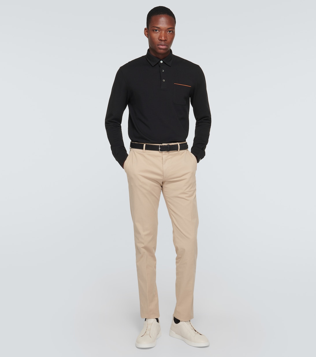 Polo in cotone piqué | Zegna