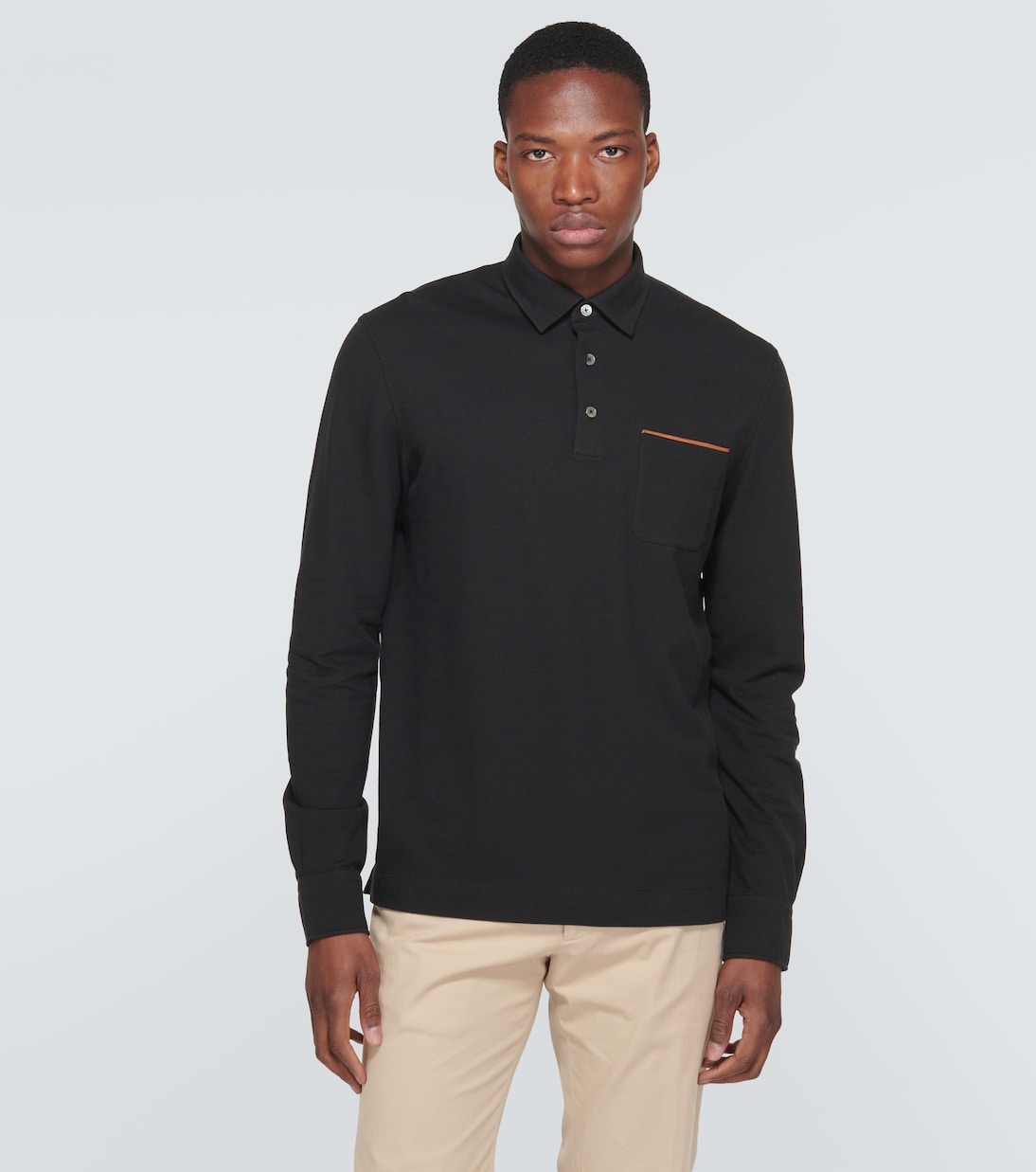 Polo in cotone piqué | Zegna