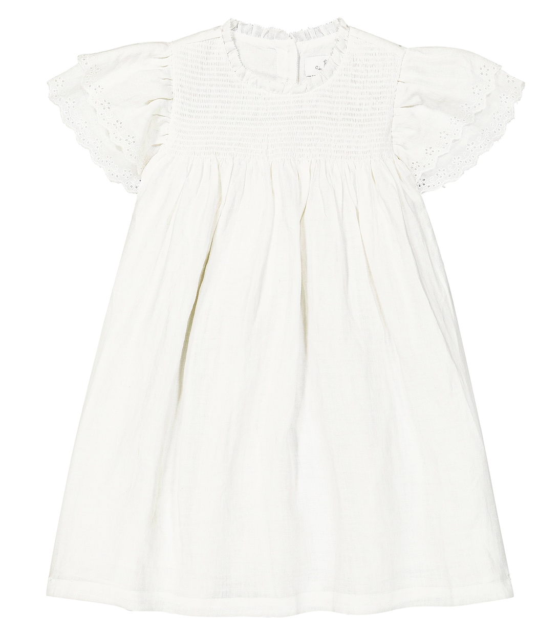 Vanya broderie anglaise ramie dress | C'era Una Volta
