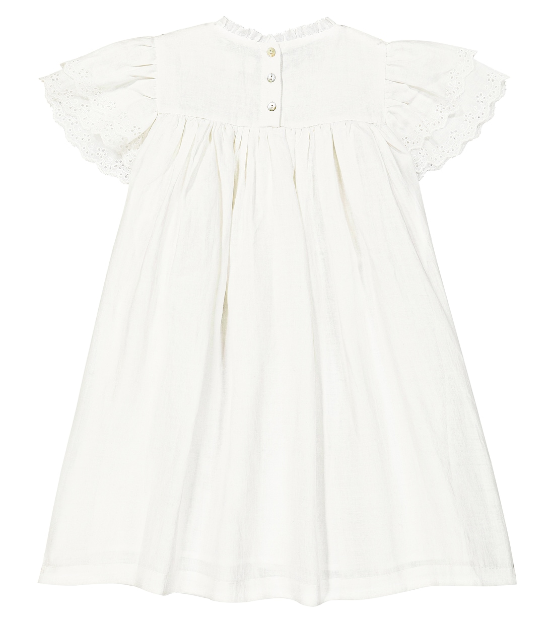 Vanya broderie anglaise ramie dress | C'era Una Volta