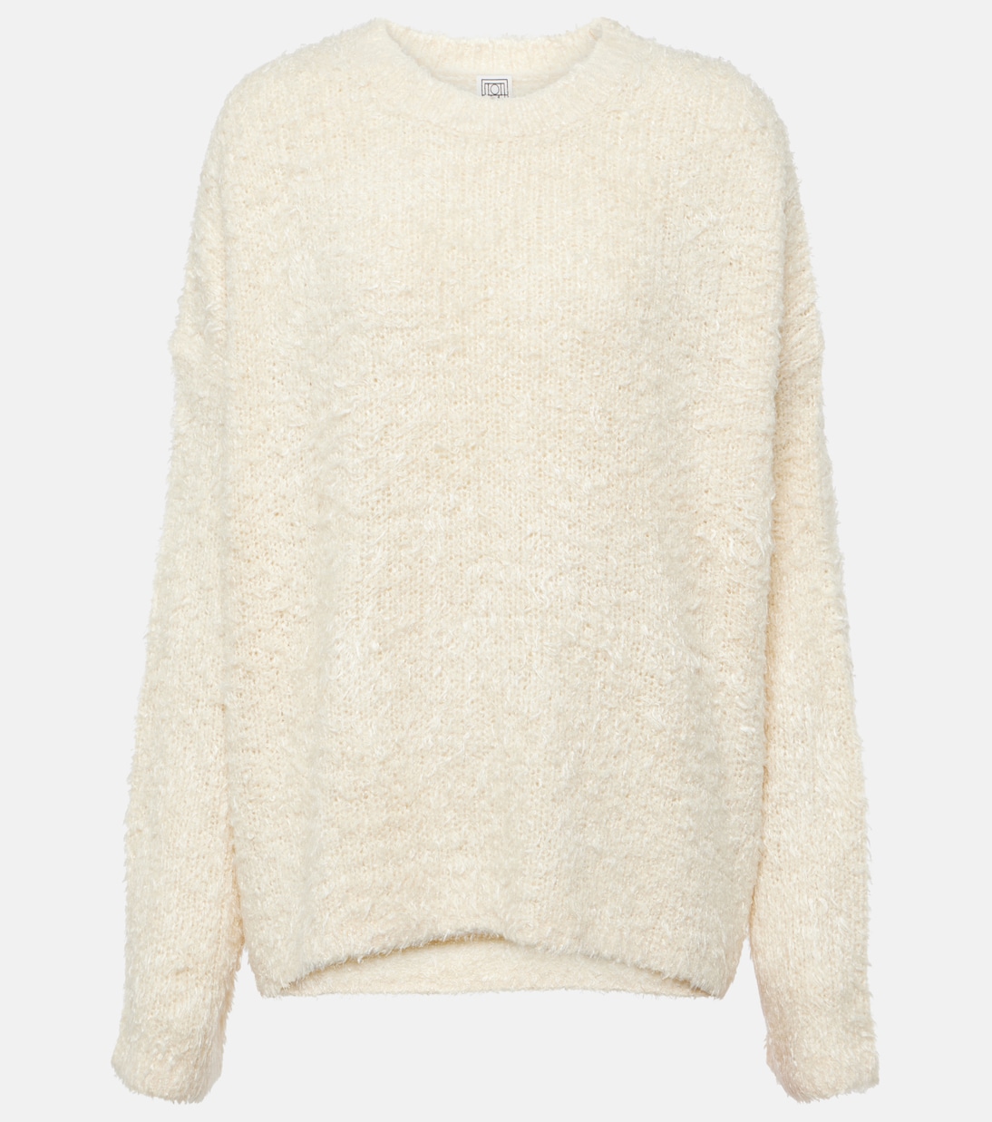 Oversize-Pullover aus Seide | Toteme