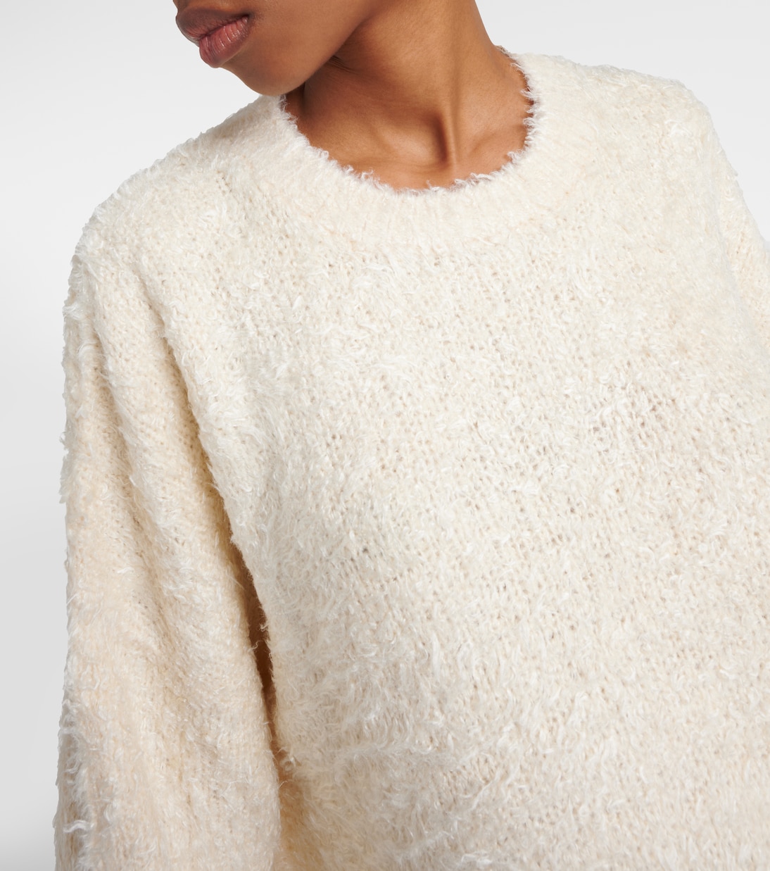 Oversize-Pullover aus Seide | Toteme