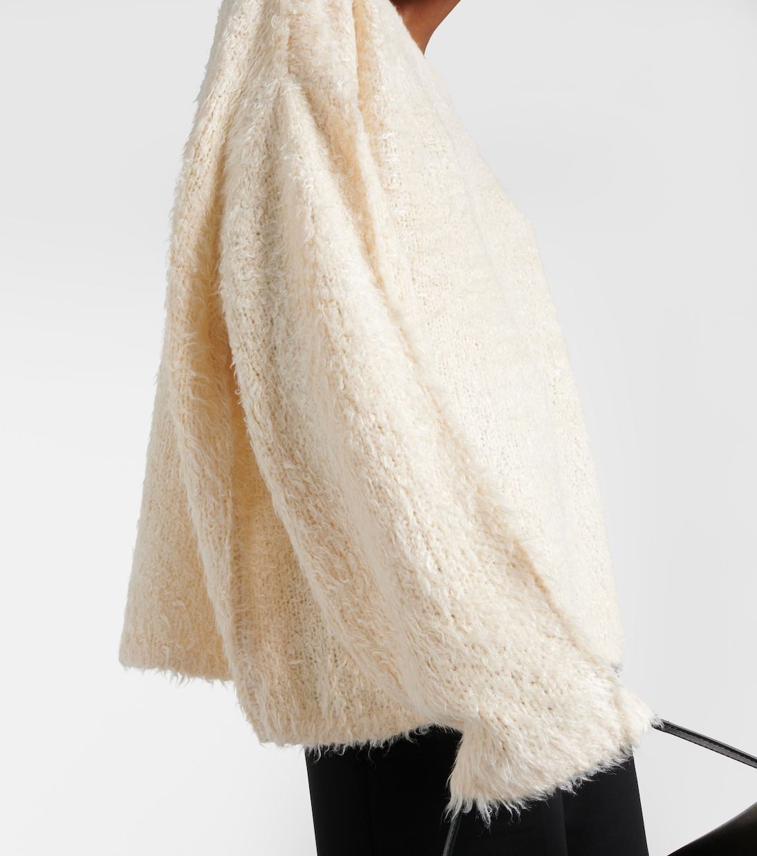Oversize-Pullover aus Seide | Toteme