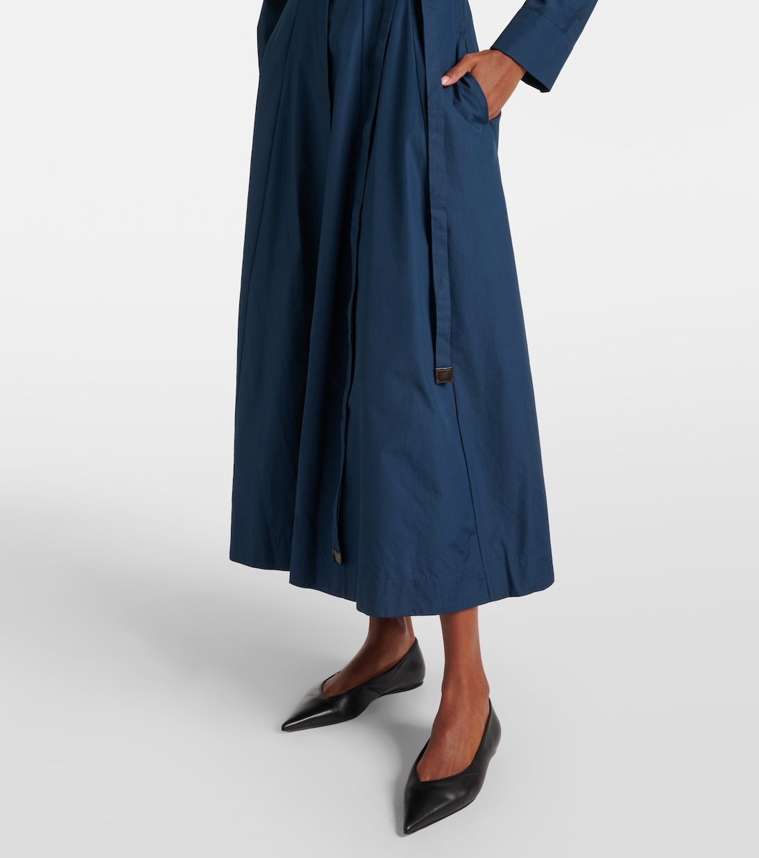 Abito midi Patty in cotone a pieghe | 'S Max Mara