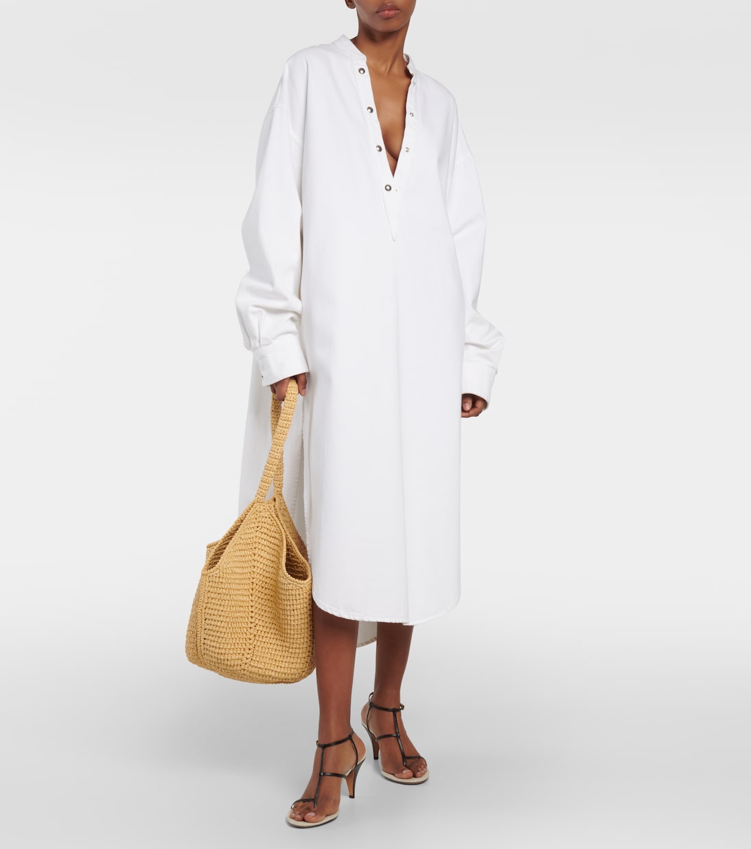 Abito chemisier Seffi in cotone | Khaite