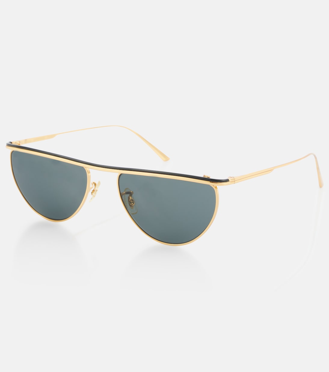 Occhiali da sole KHAITE x Oliver Peoples 1984C: stile flat-top per giovani trendsetter
