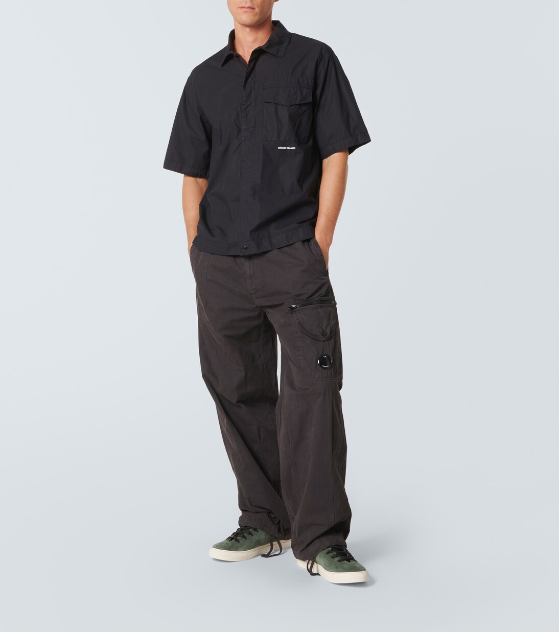 Sneakers Compass aus Veloursleder | Stone Island