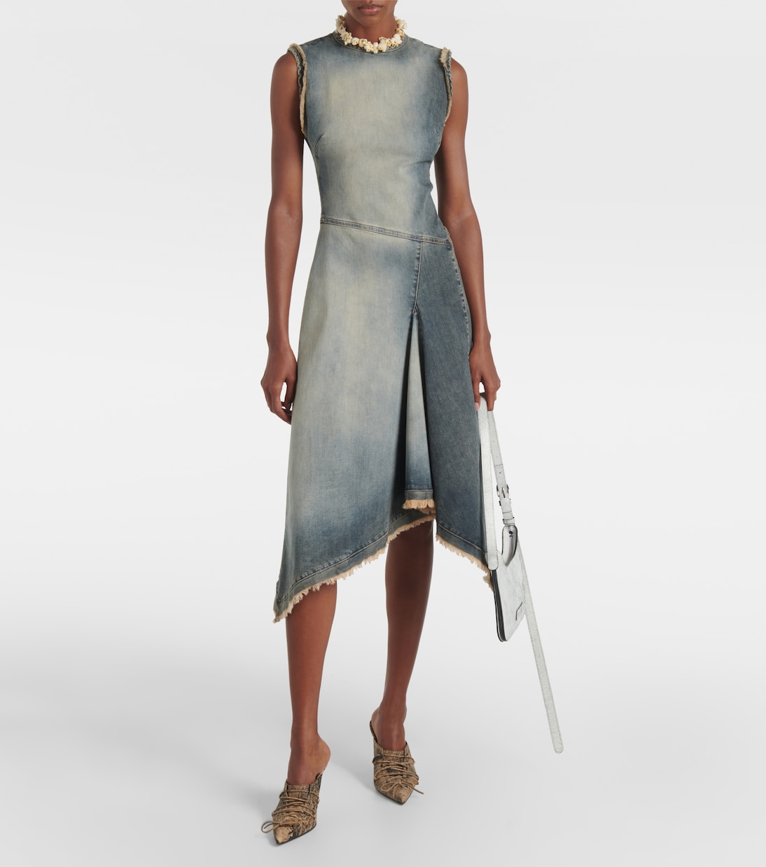 Robe midi en jean | Acne Studios