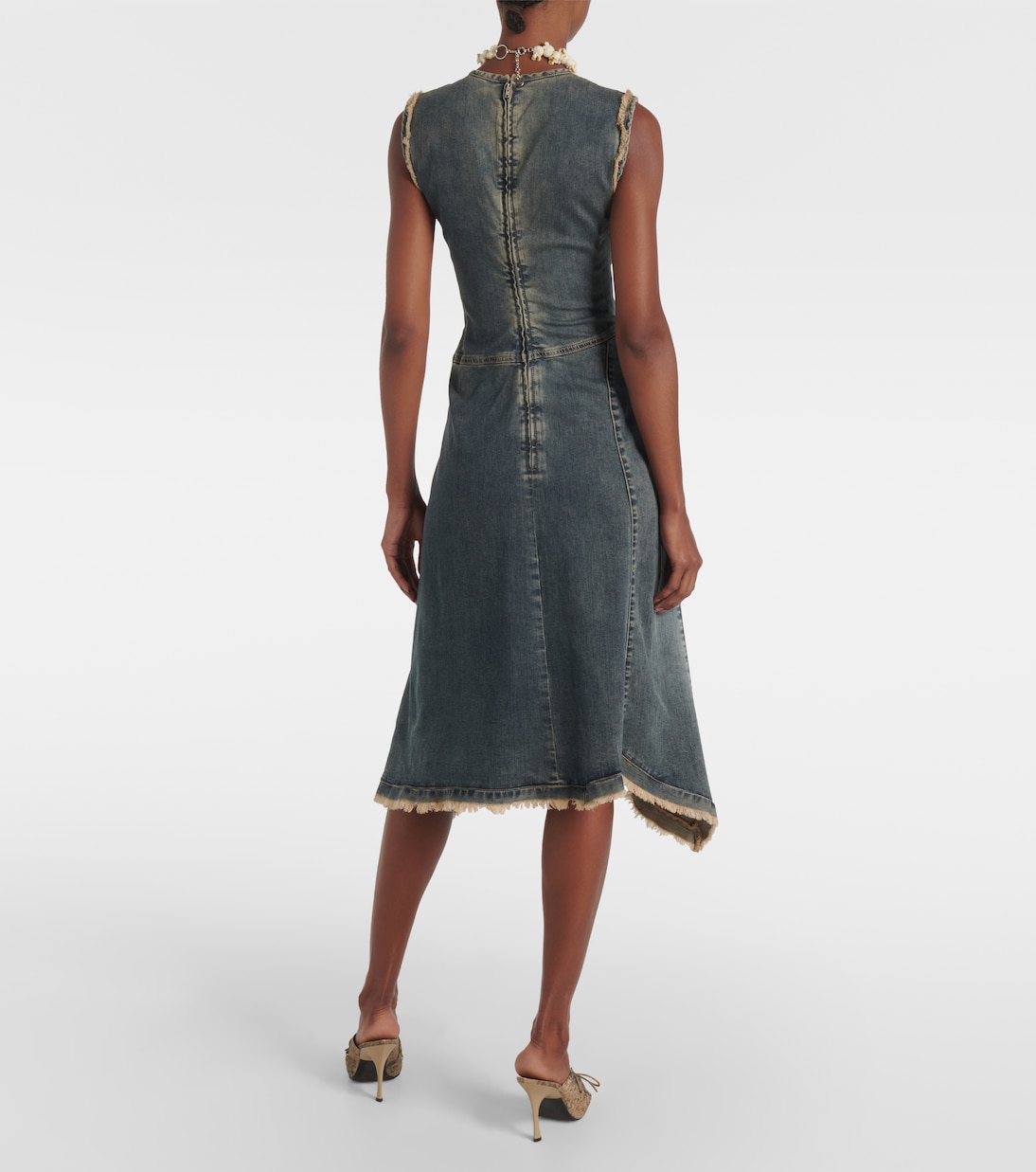 Robe midi en jean | Acne Studios