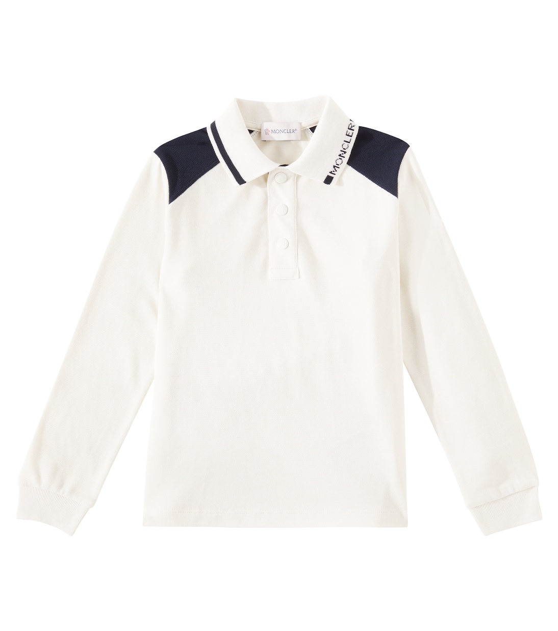 Polo in cotone con logo | Moncler Enfant
