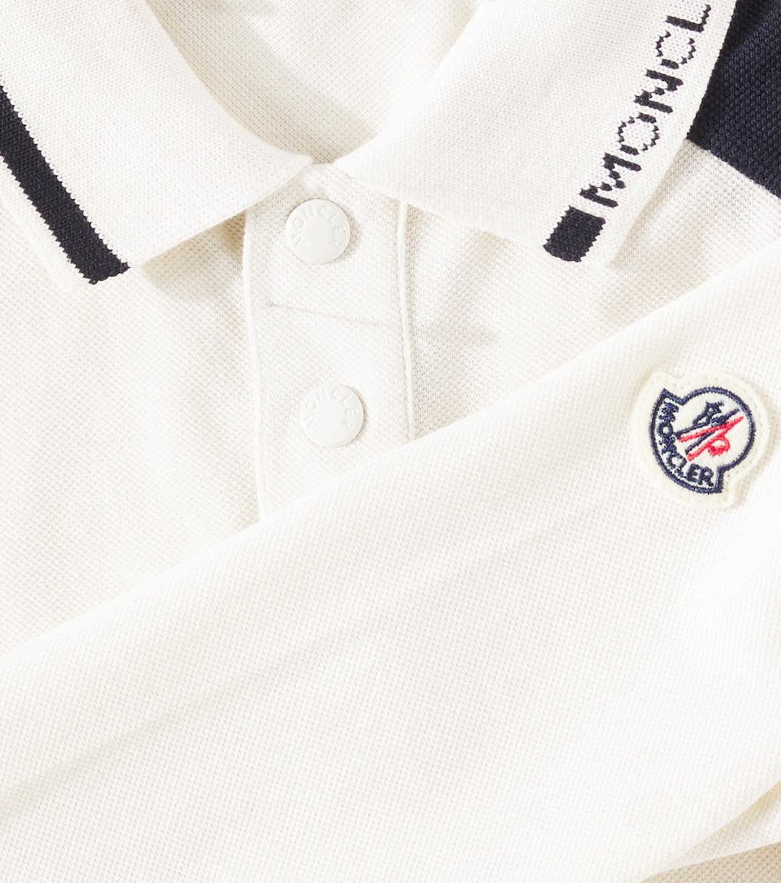 Polo in cotone con logo | Moncler Enfant