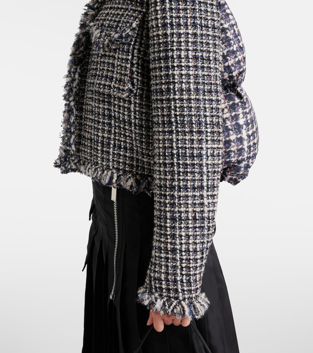 Wool-blend tweed jacket | Sacai