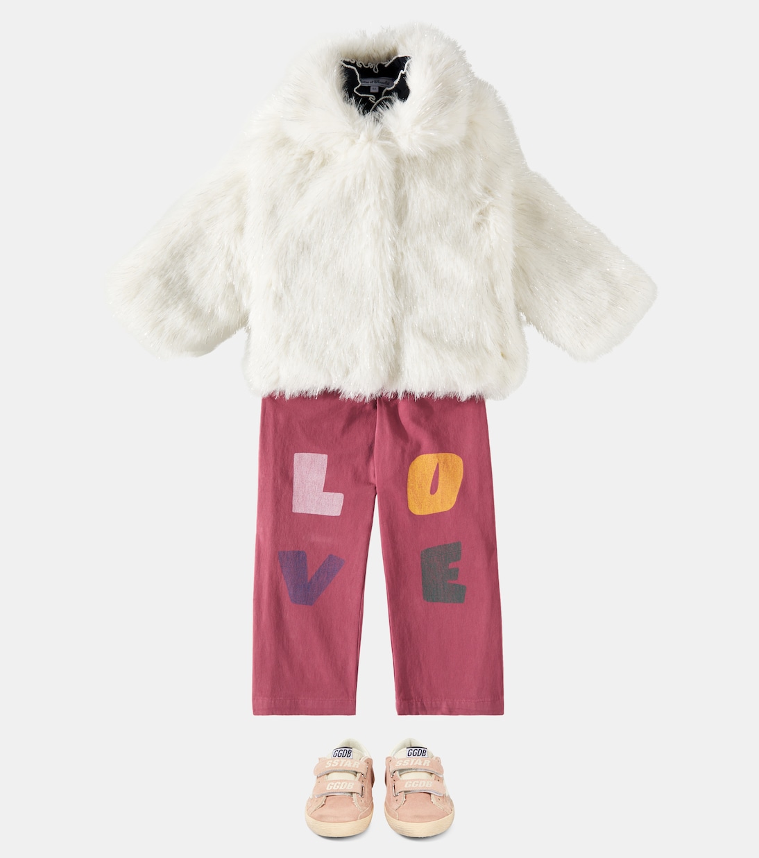 Pantalones Love de algodón estampados | Jellymallow