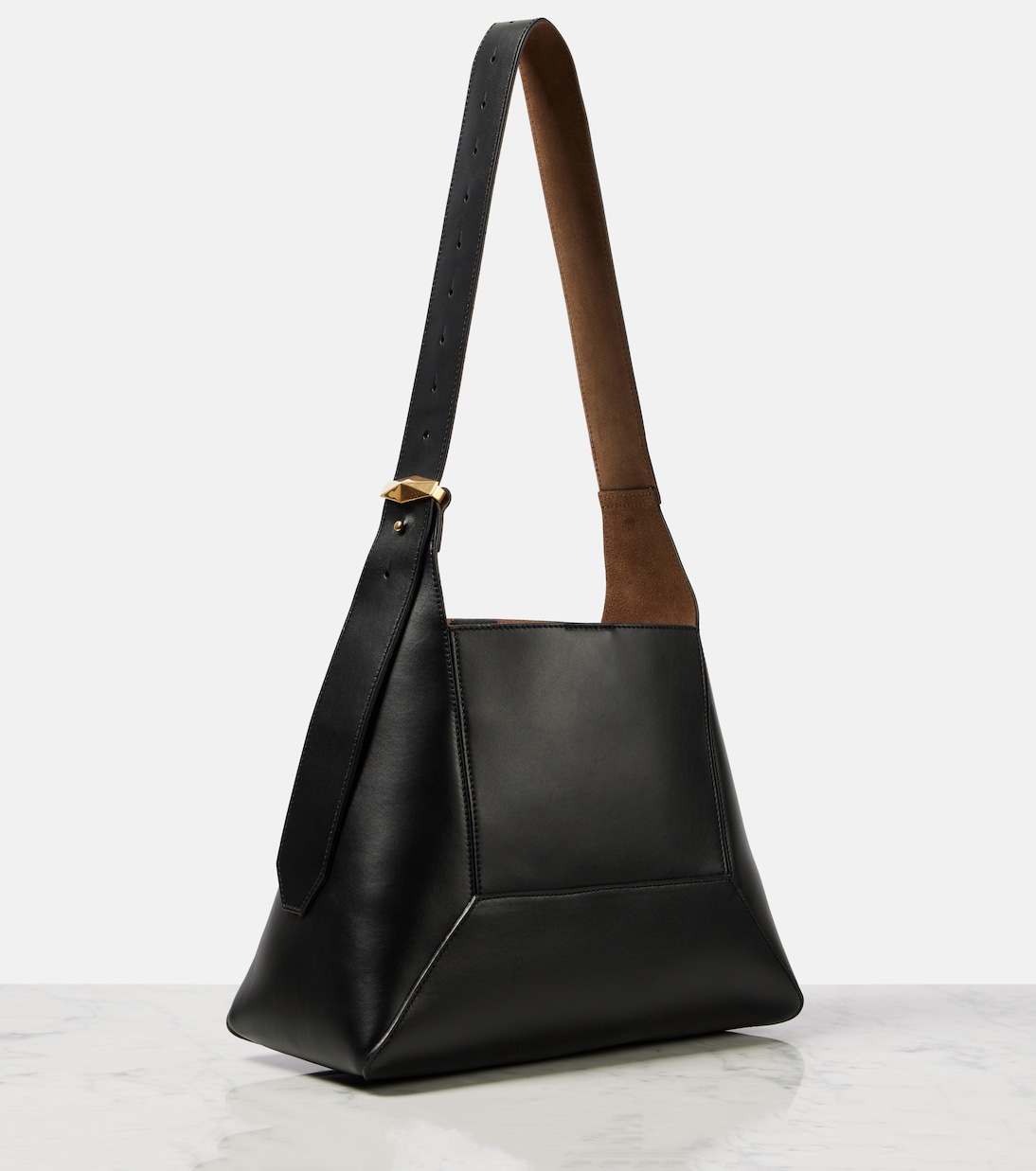 Cabas Diamond Medium en cuir | Jimmy Choo