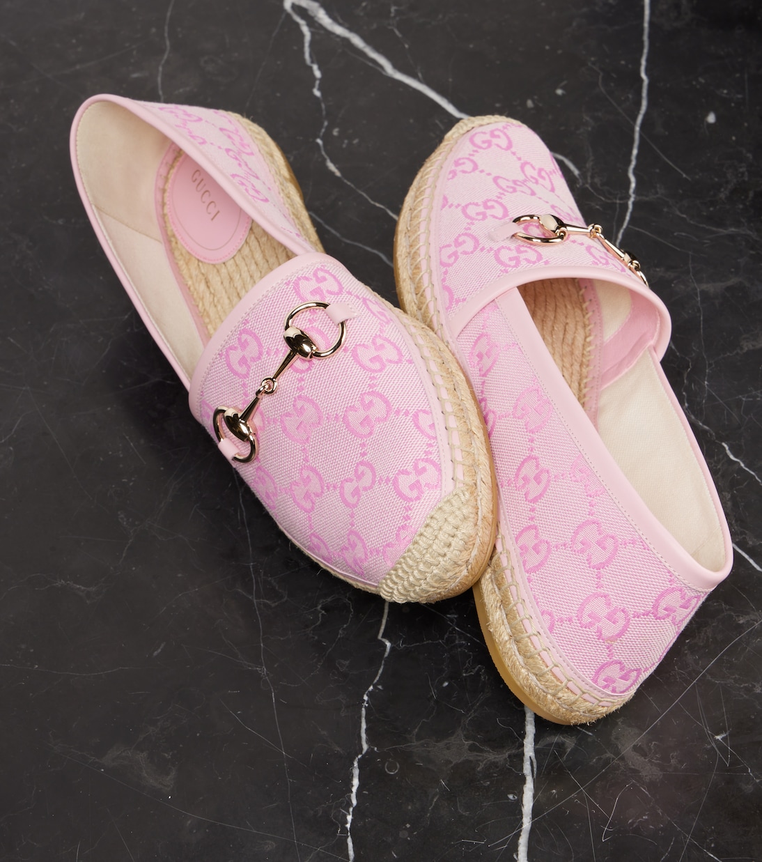 GG Canvas Espadrilles con dettaglio Horsebit di GUCCI per uno stile giovane e fresco