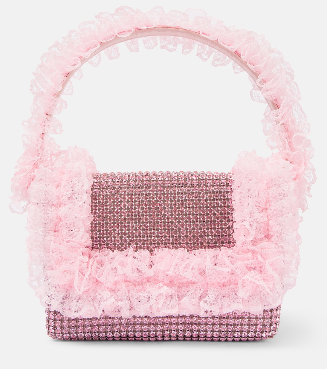 【送料&関税込】Self-portrait X Christopher Kane - Embellish x Christopher Kane embellished miniskirt in pink - Self