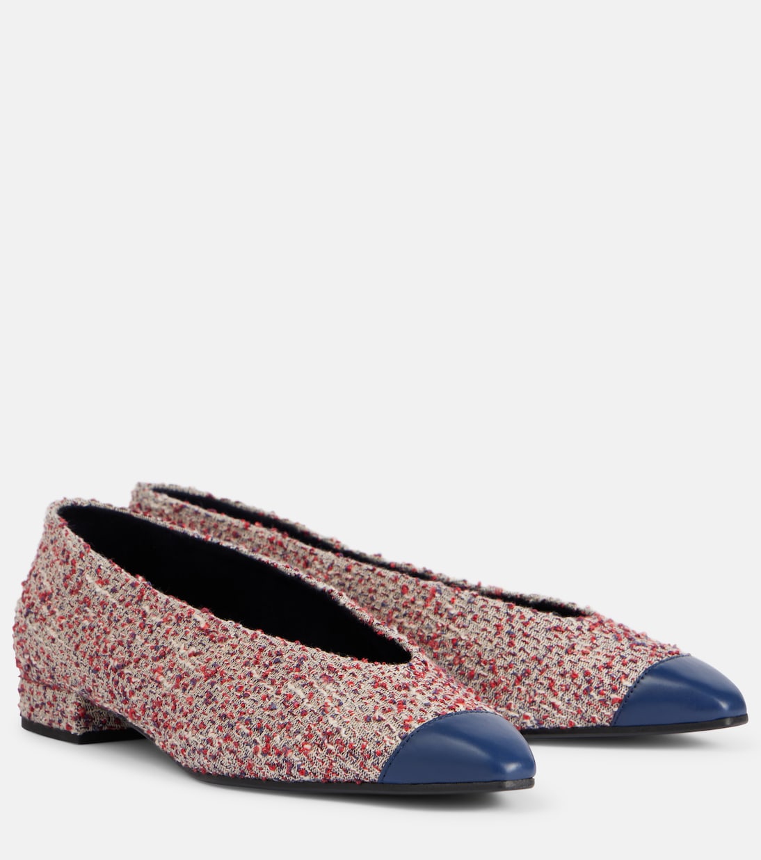 Eleganti ballerine in tweed Rebecca by Loro Piana per giovani alla moda