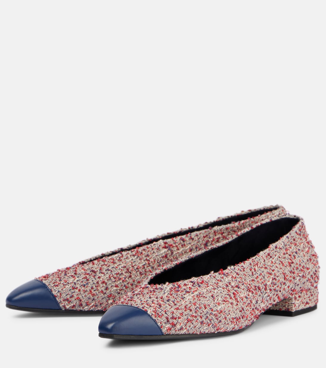 Eleganti ballerine in tweed Rebecca by Loro Piana per giovani alla moda