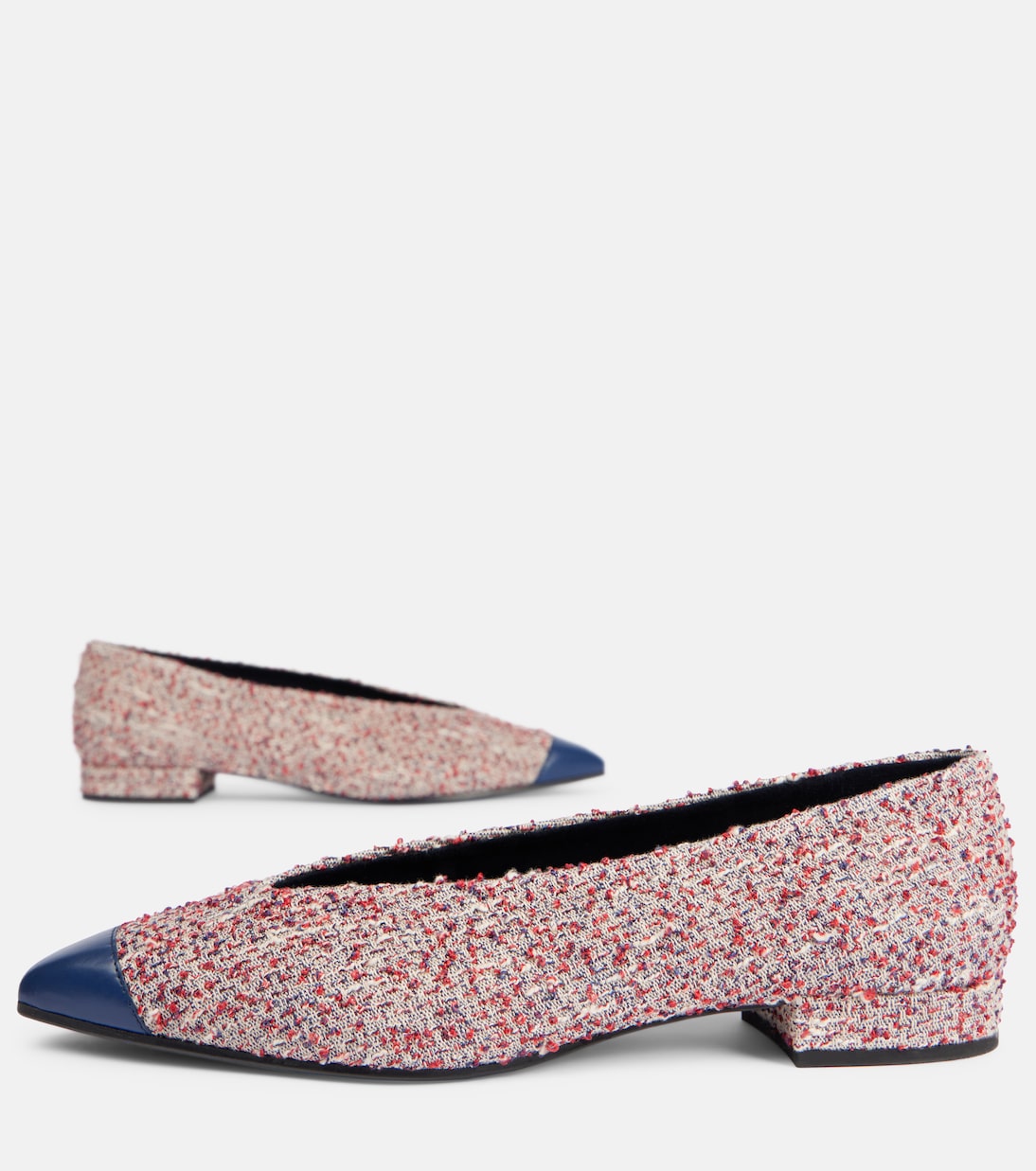 Eleganti ballerine in tweed Rebecca by Loro Piana per giovani alla moda