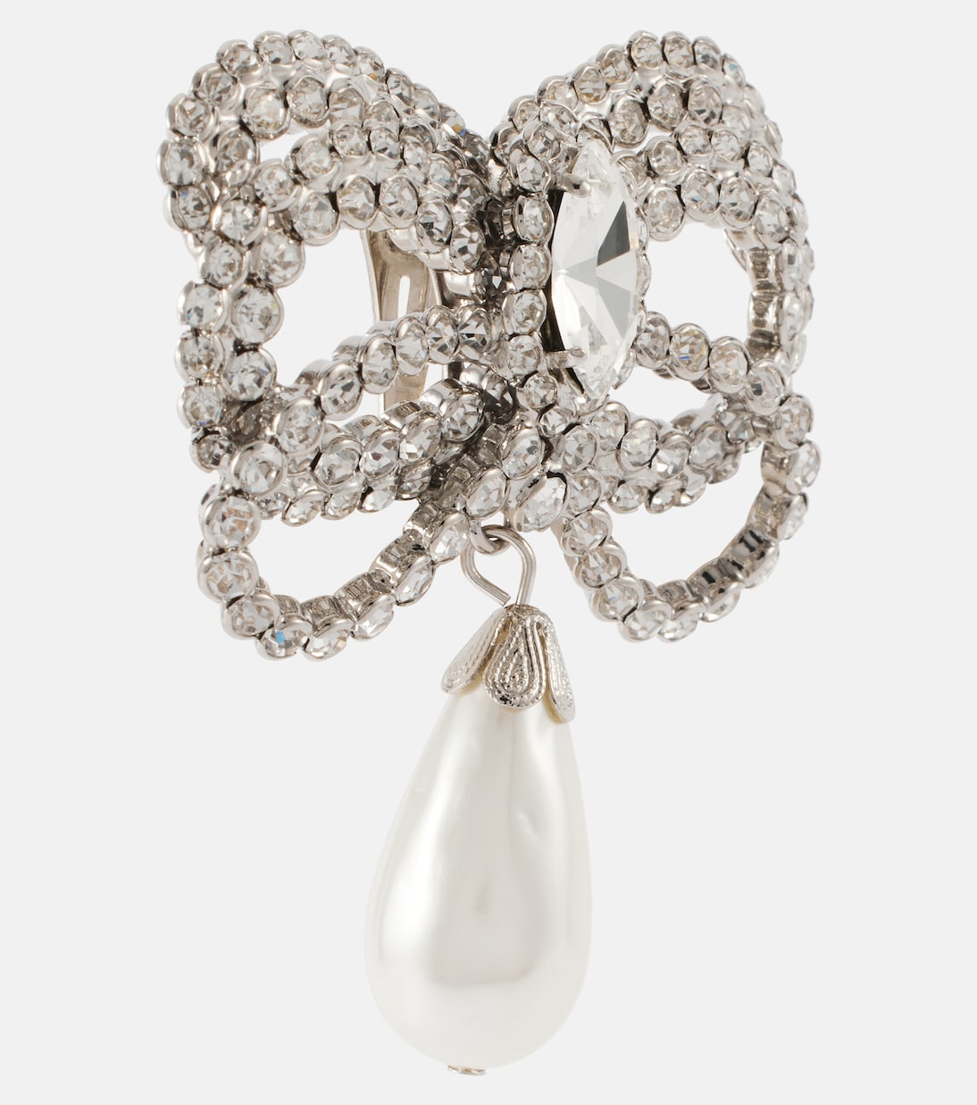 Orecchini Crystal Bow | Alessandra Rich