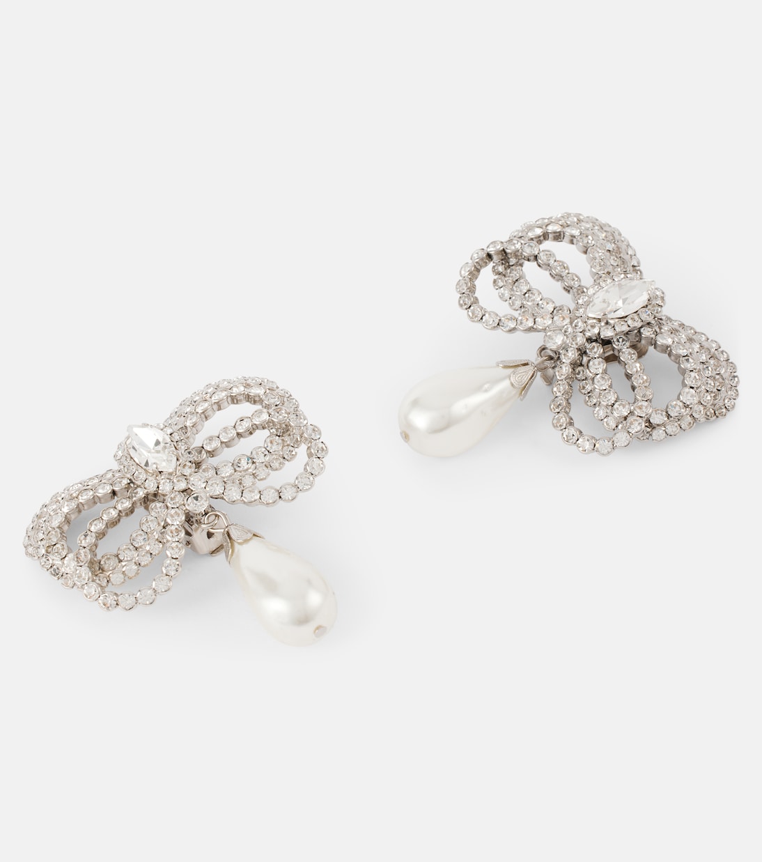 Orecchini Crystal Bow | Alessandra Rich