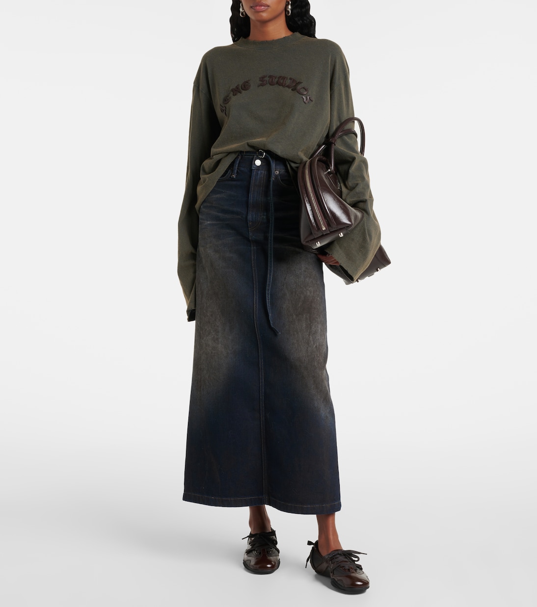 Scarpe in pelle con lacci ACNE STUDIOS per uno stile giovane e moderno