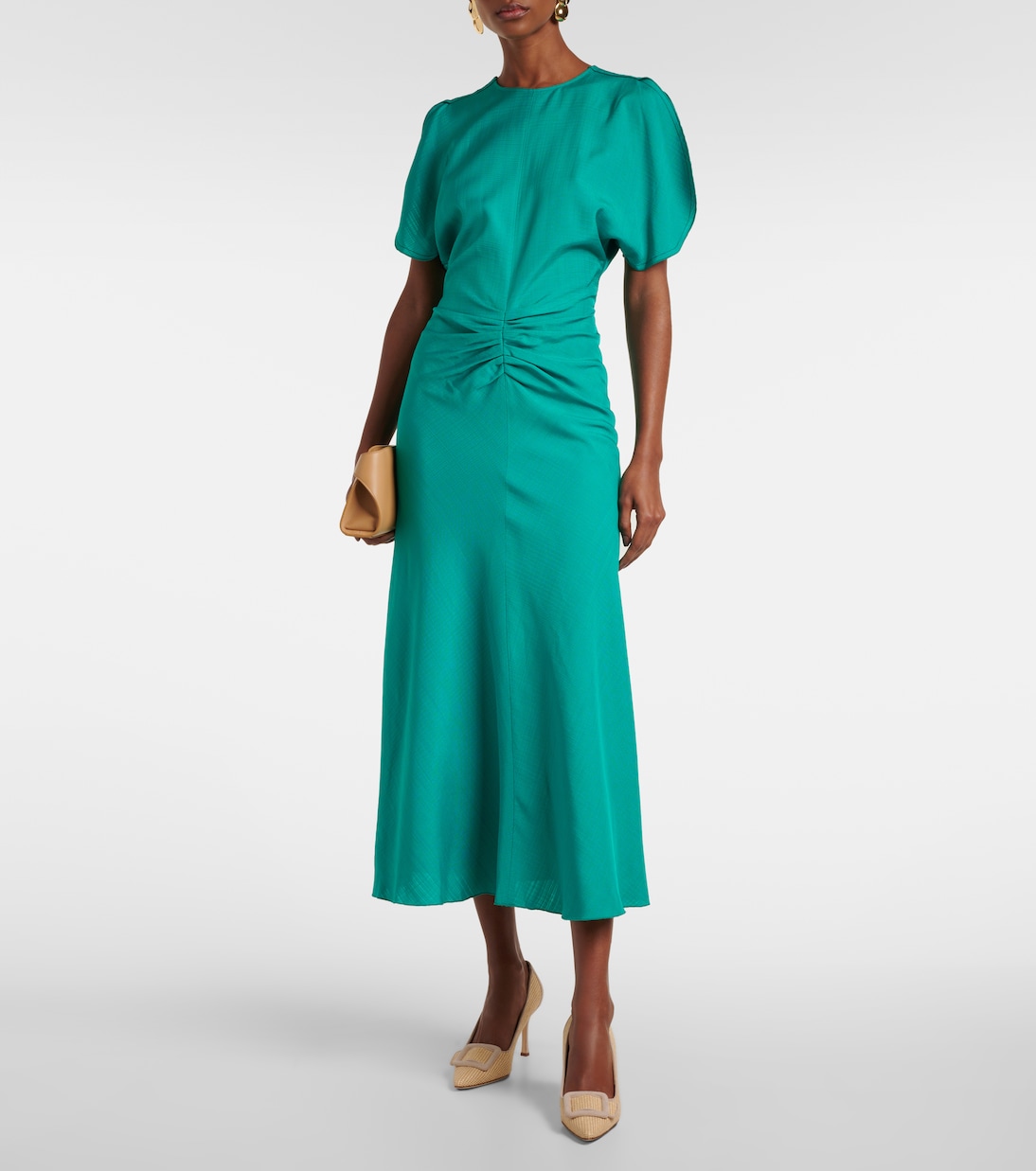 Maysale 90 raffia pumps | Manolo Blahnik