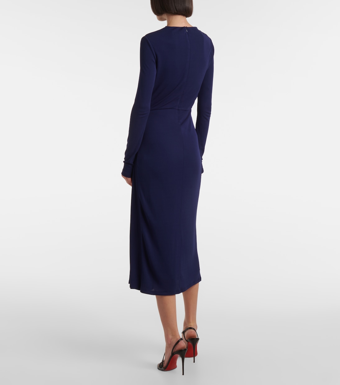 Abito midi in crêpe di jersey | Erdem
