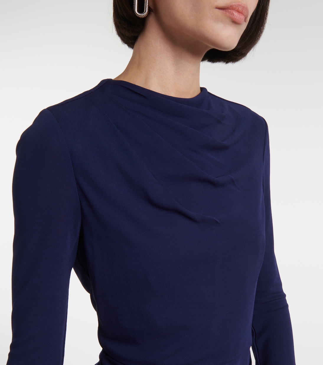 Abito midi in crêpe di jersey | Erdem