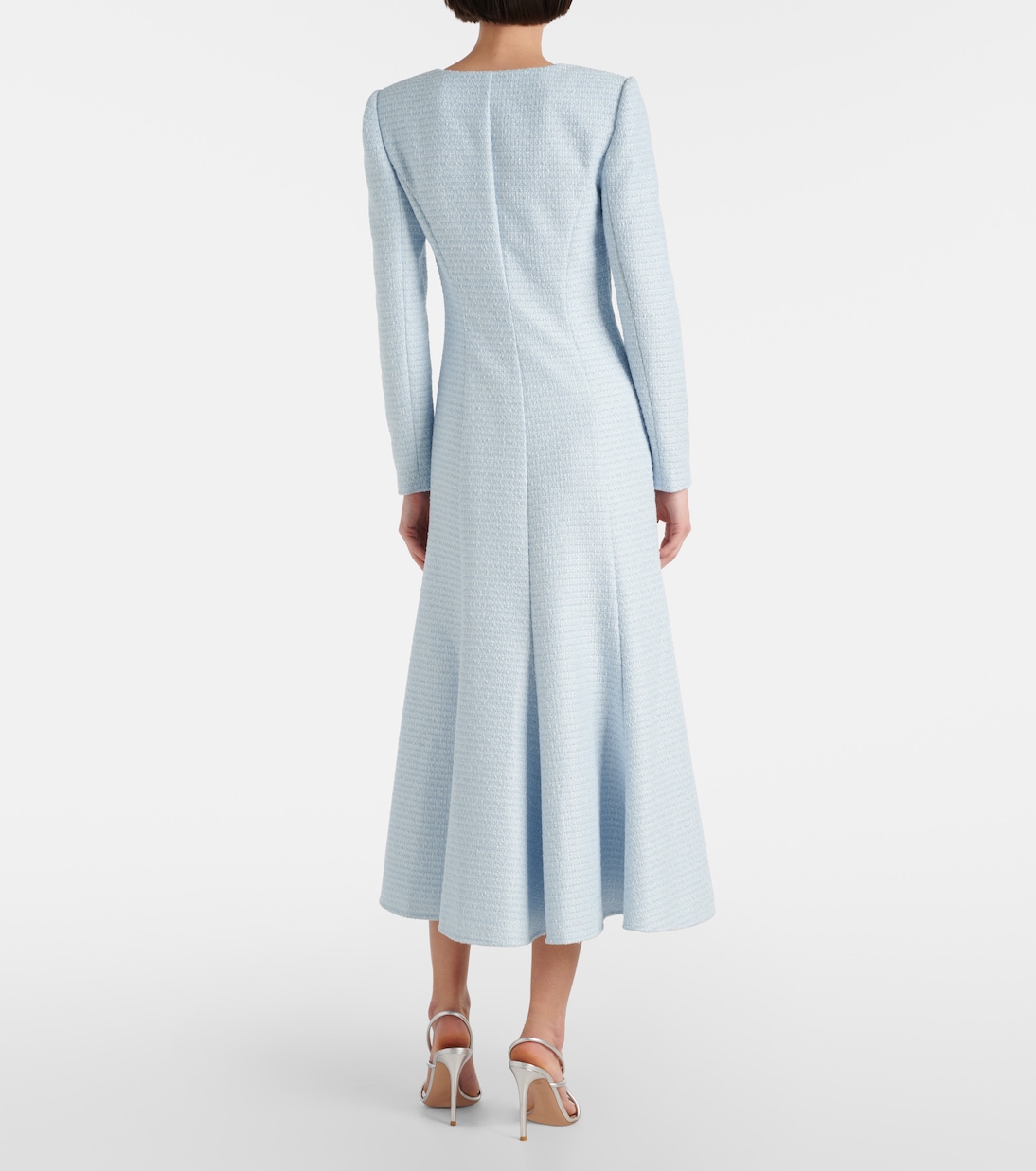 Abito midi in jacquard | Roland Mouret