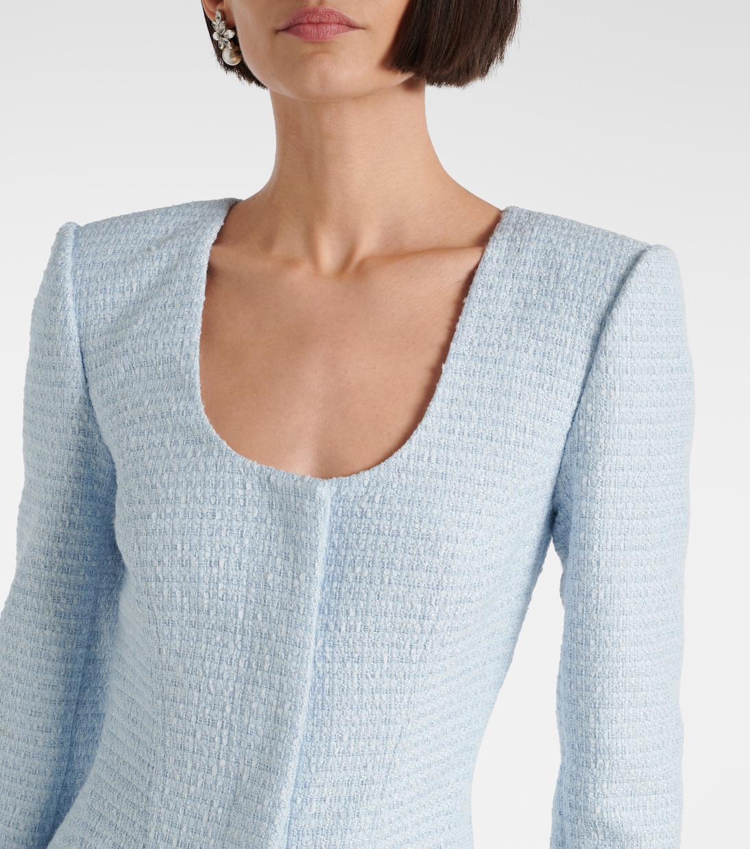 Abito midi in jacquard | Roland Mouret