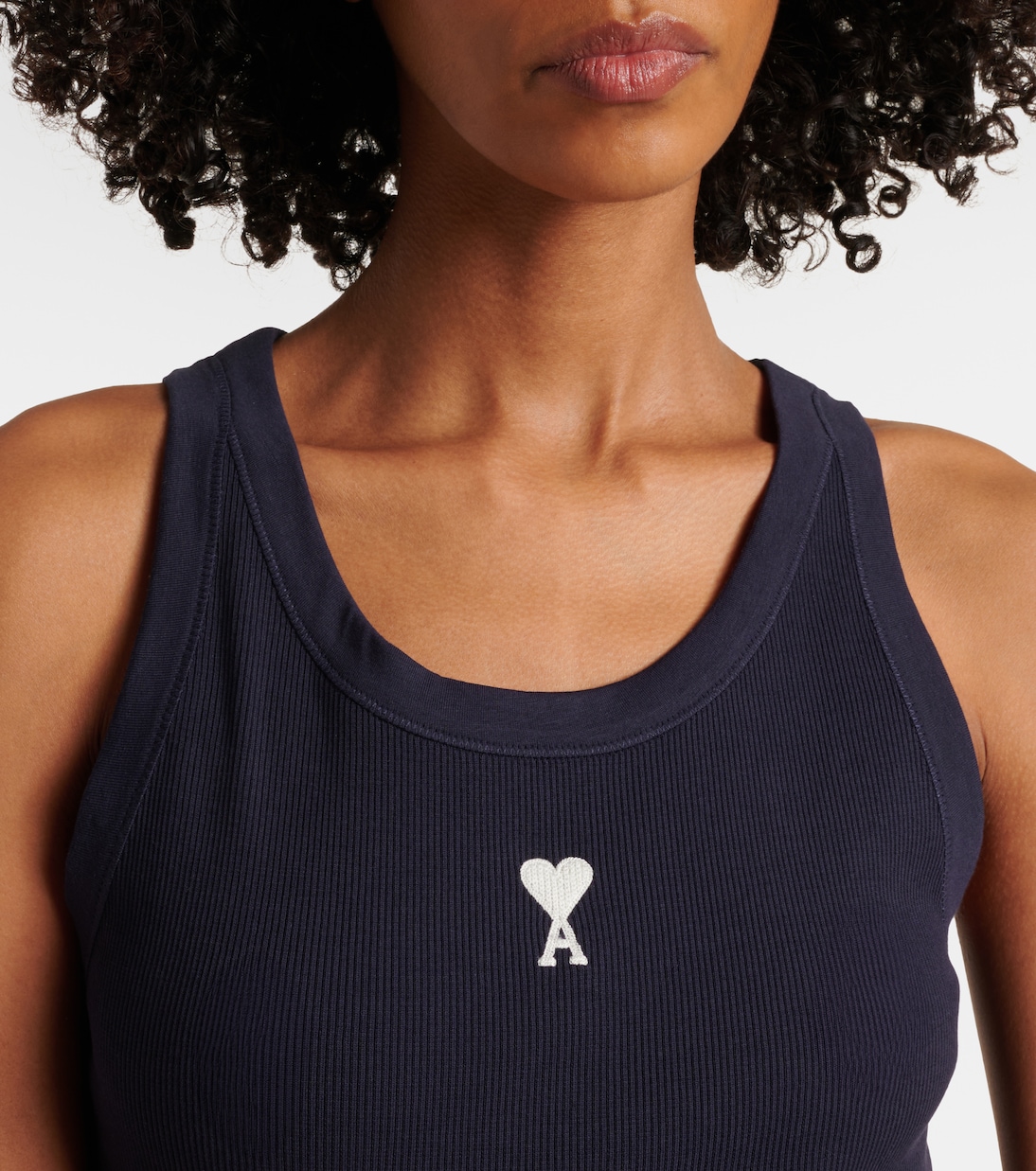 Tank top Ami De Coeur de algodón | Ami Paris